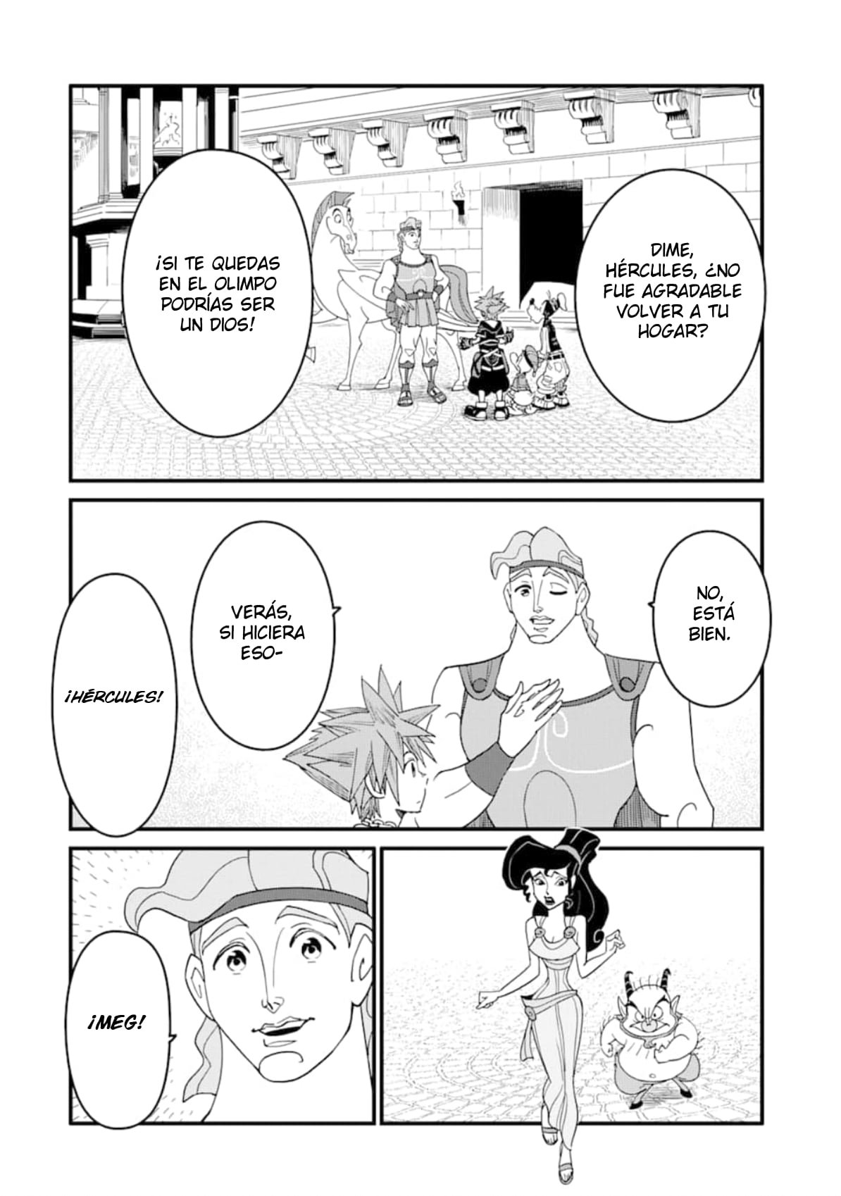 Read kingdom Hearts III ES Manga Online