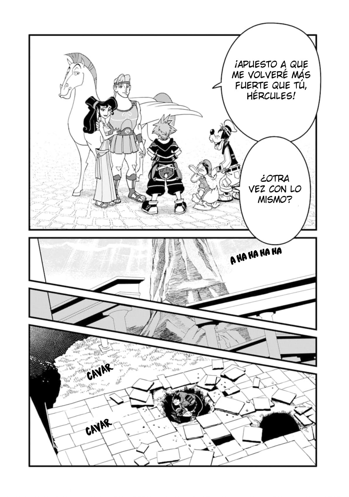 Read kingdom Hearts III ES Manga Online