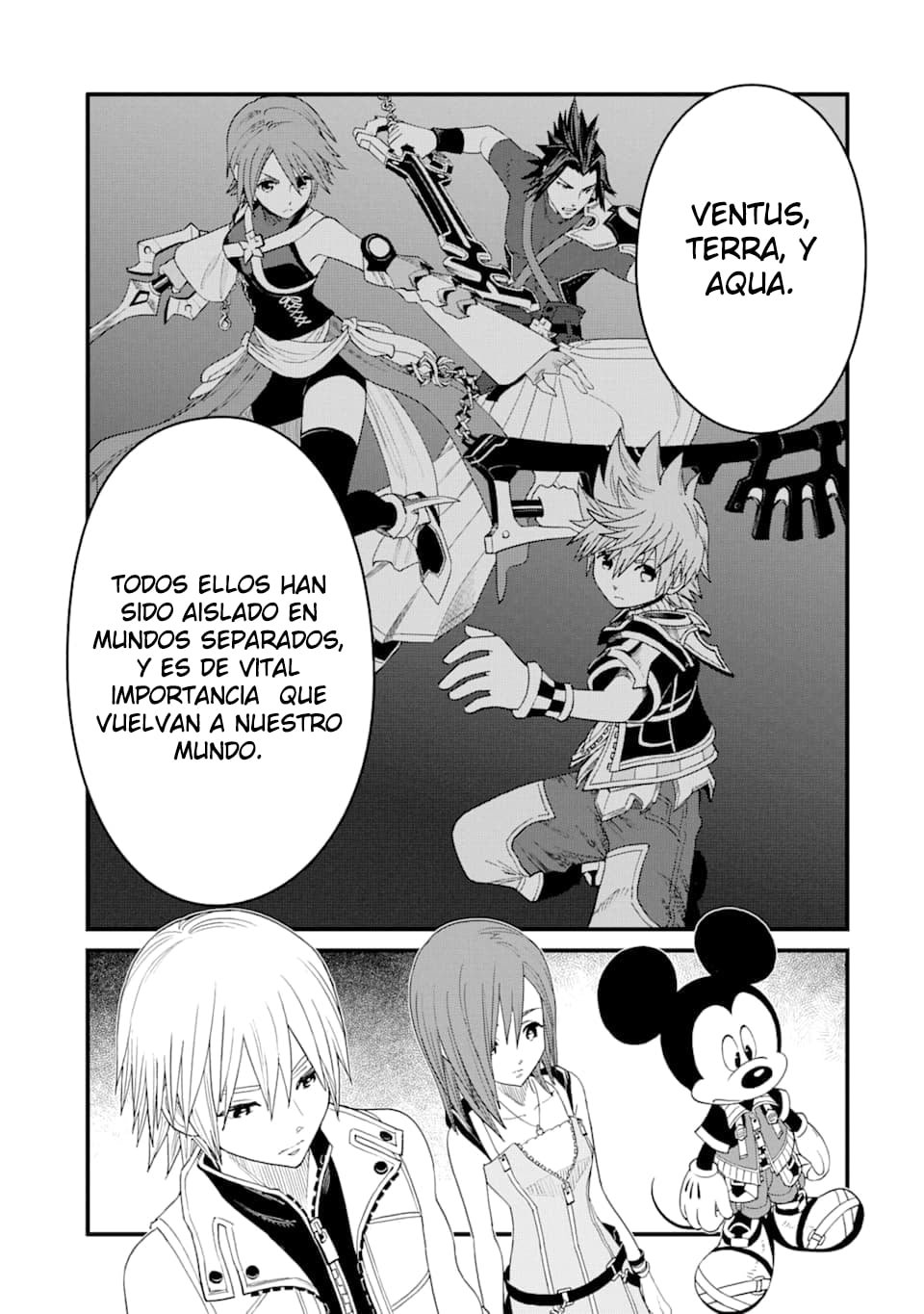 Read kingdom Hearts III ES Manga Online