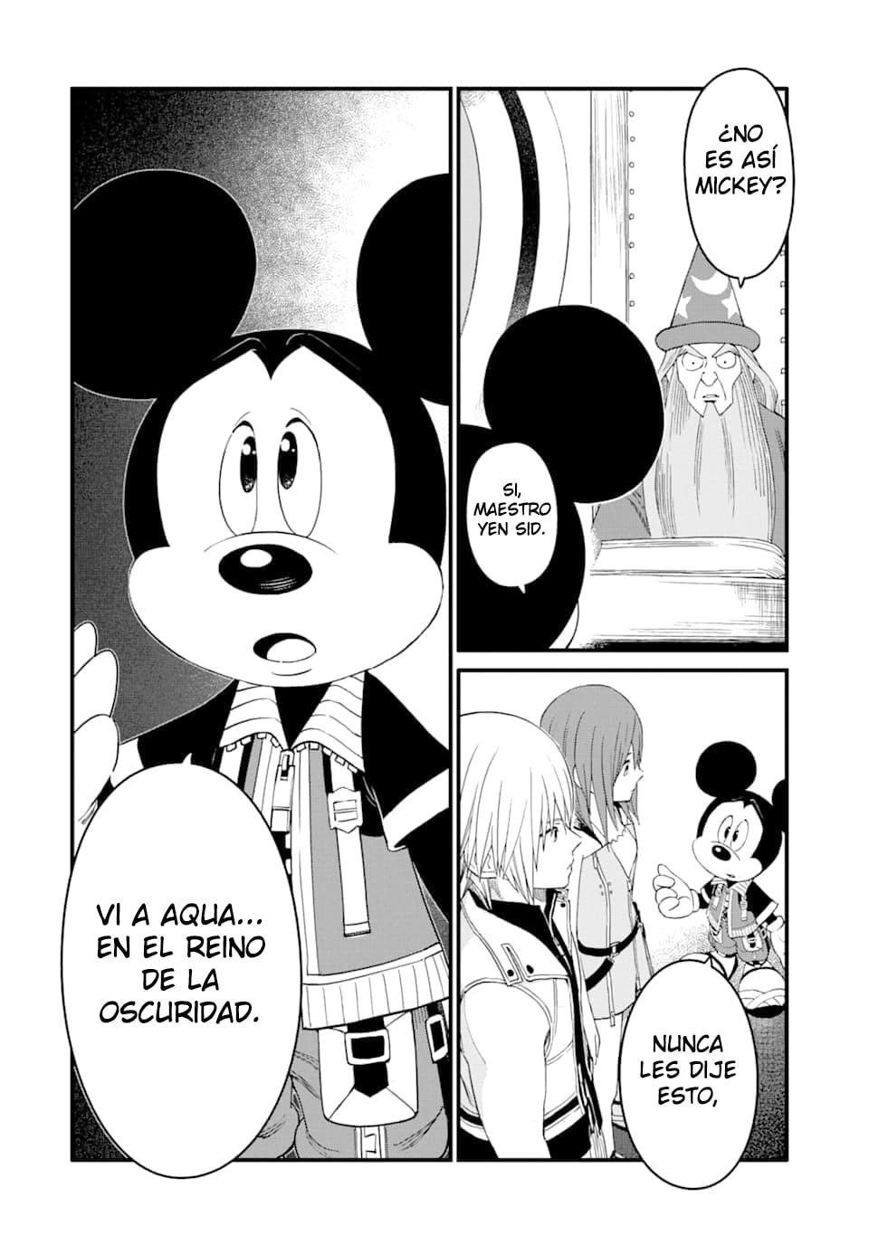 Read kingdom Hearts III ES Manga Online