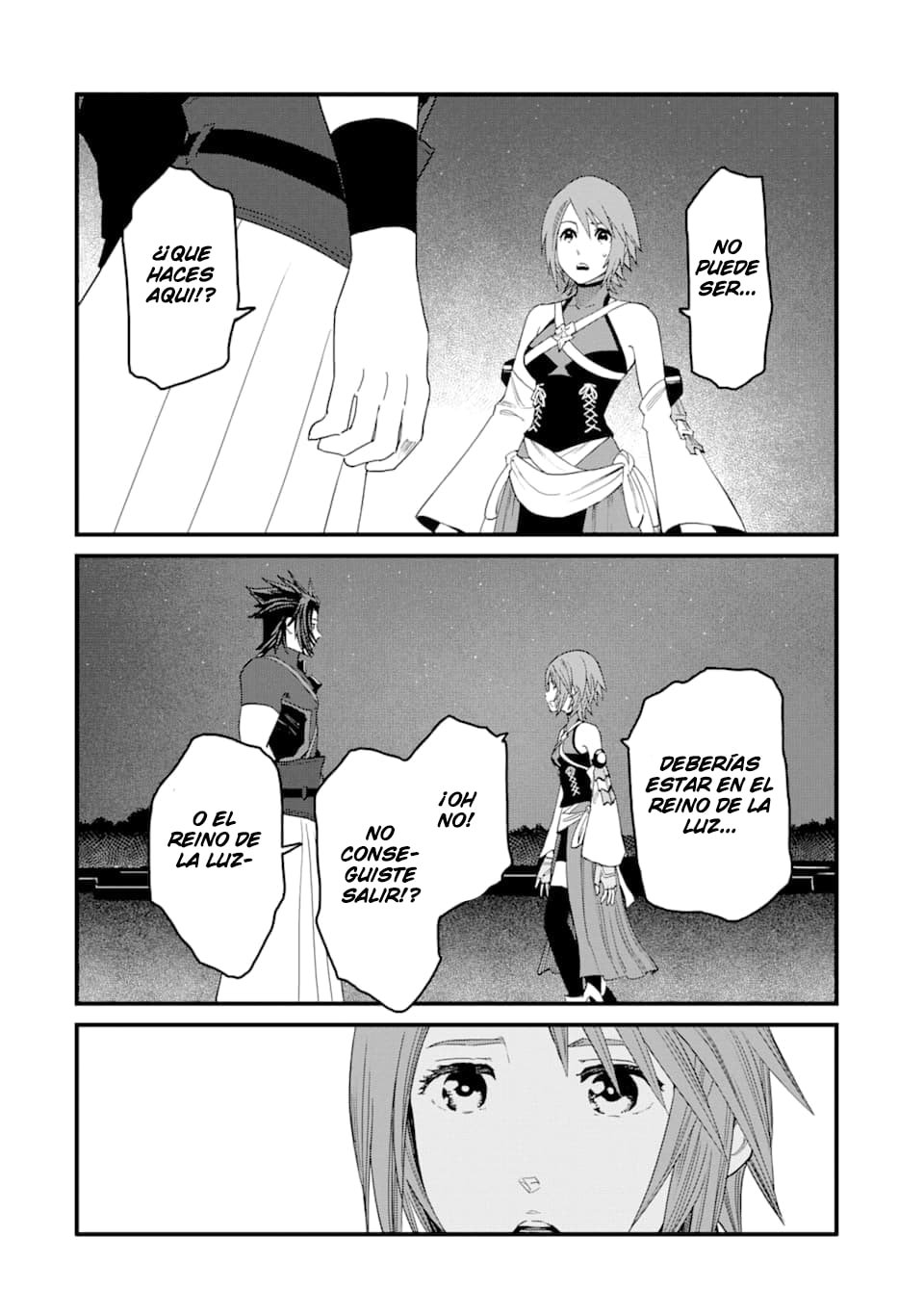Read kingdom Hearts III ES Manga Online